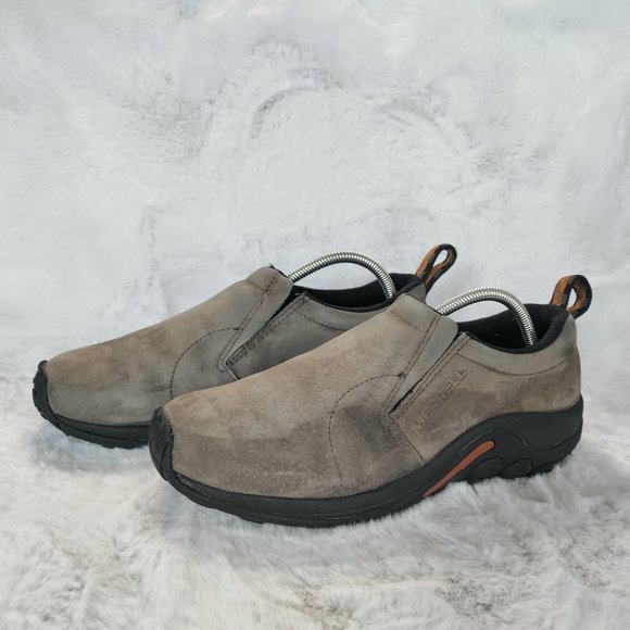 Merrell Men's Jungle Moc Suede Slip-on Gunsmoke  Size 10M US - Picture 1 of 10